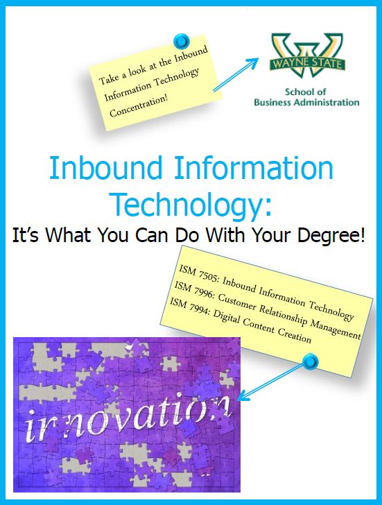 Inbound Information Technology: It's What I Can Do With My Degree